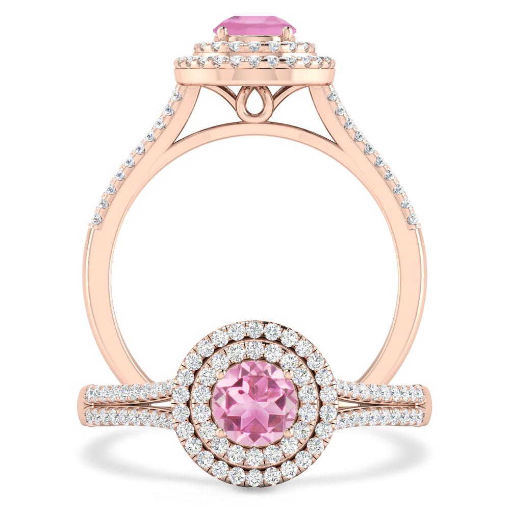 Rose Gold - Pink Tourmaline