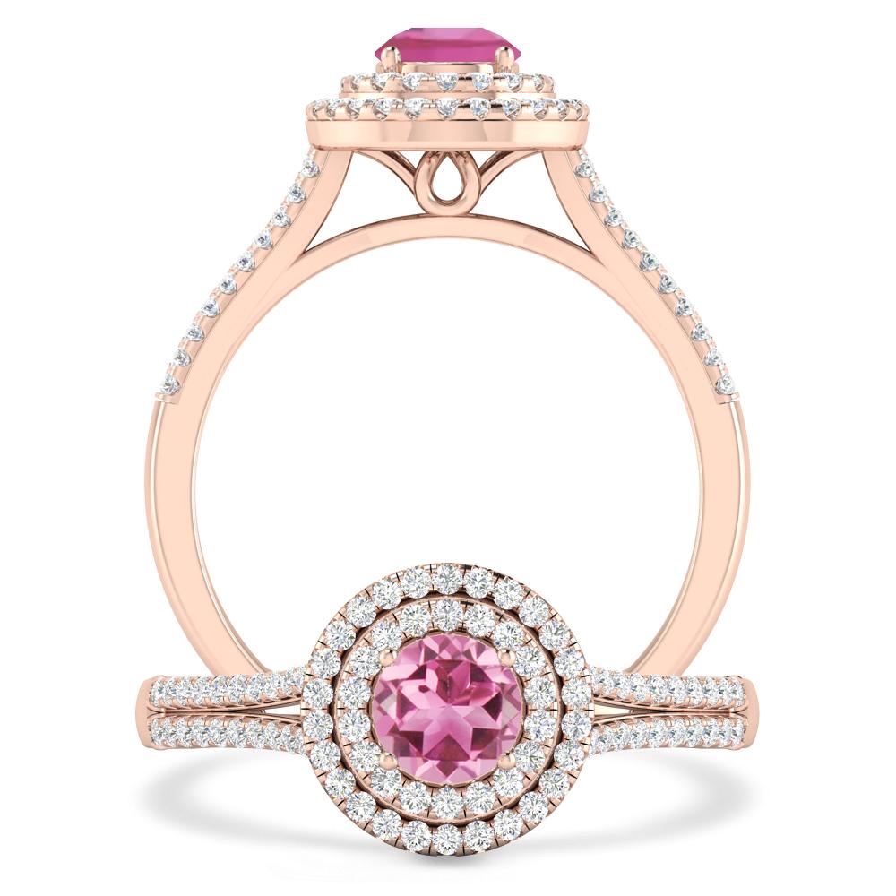 Rose Gold - Pink Tourmaline