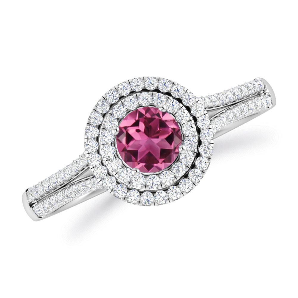 White Gold - Pink Tourmaline