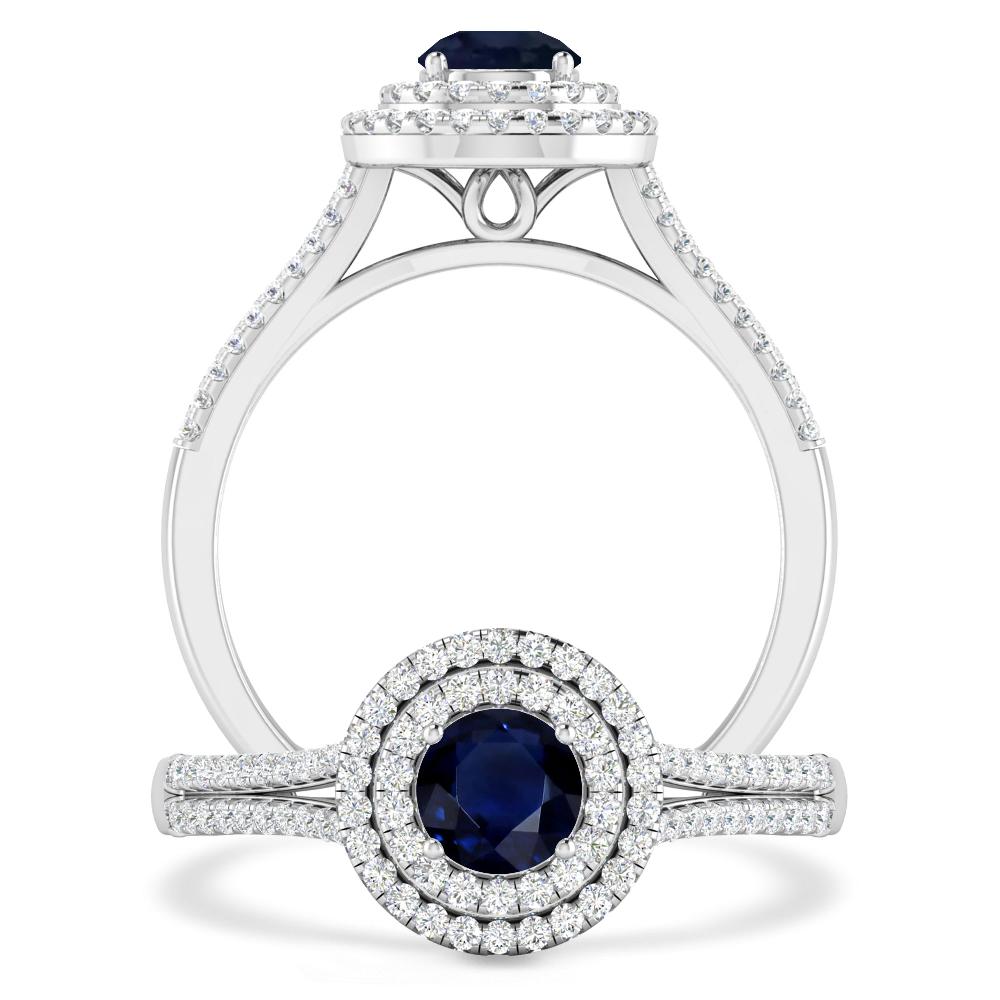 White Gold - Sapphire