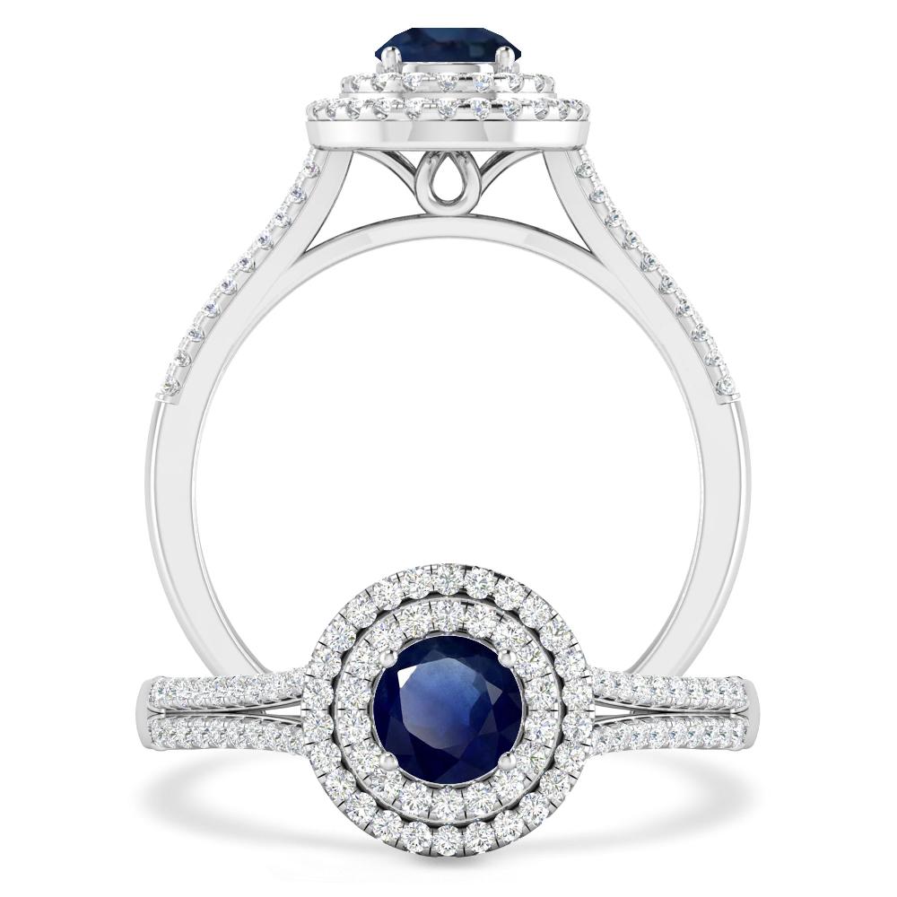 White Gold - Sapphire