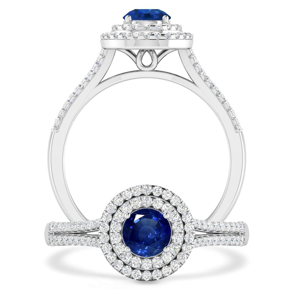 White Gold - Sapphire