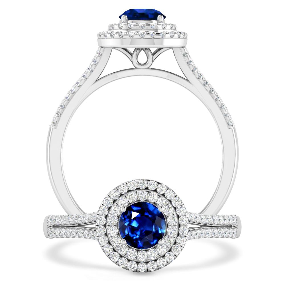 White Gold - Sapphire