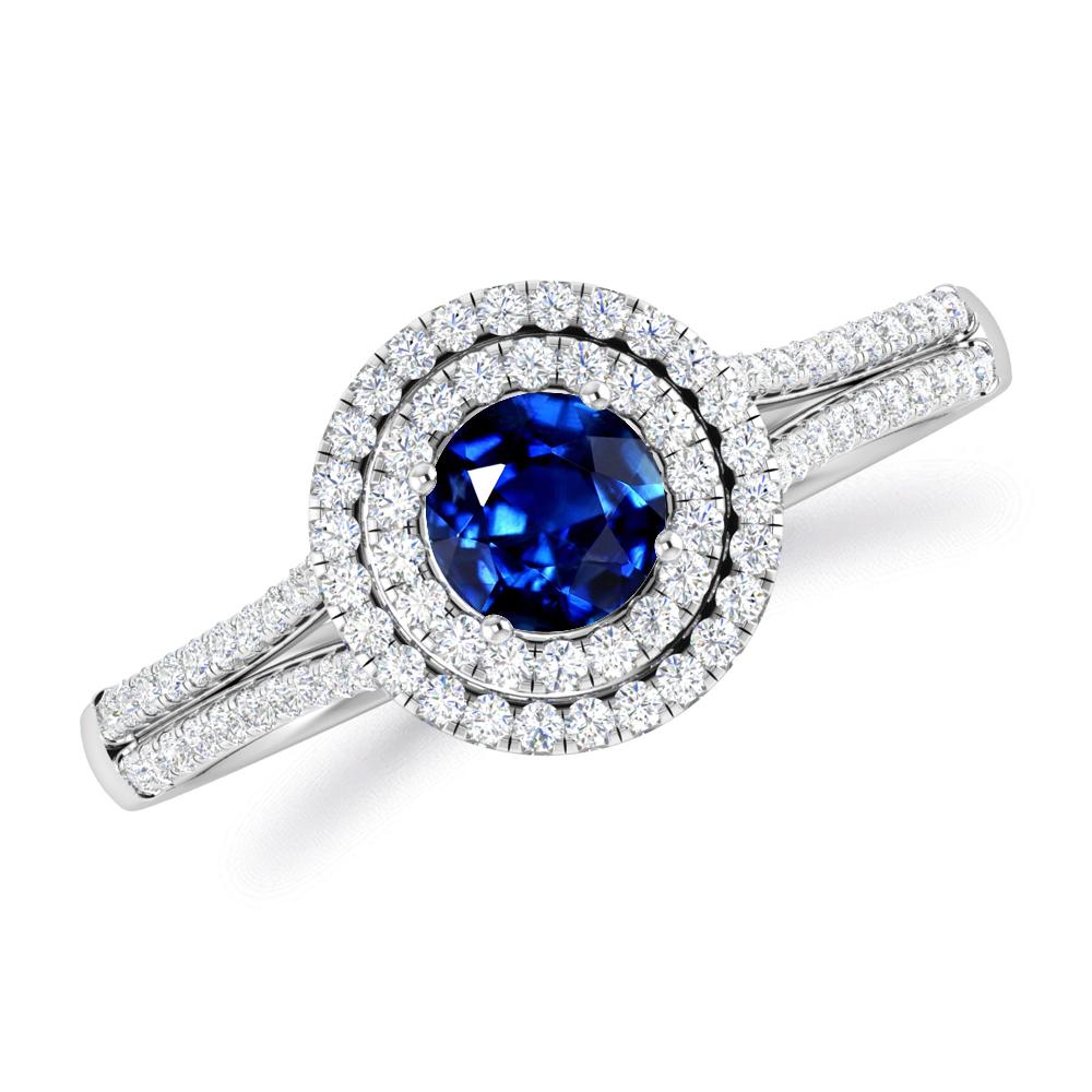 White Gold - Sapphire