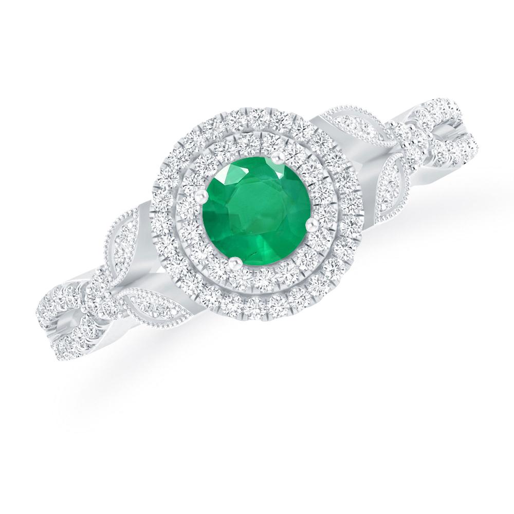 White Gold - Emerald