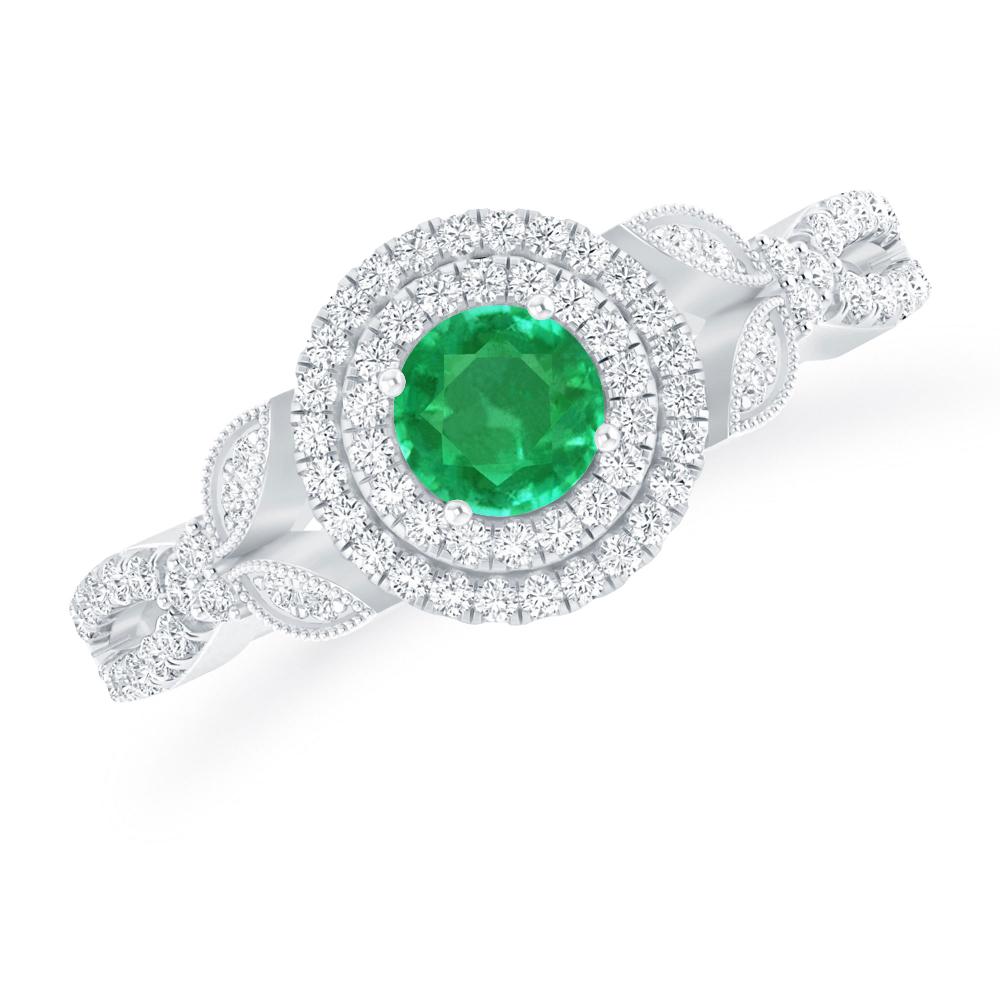 White Gold - Emerald