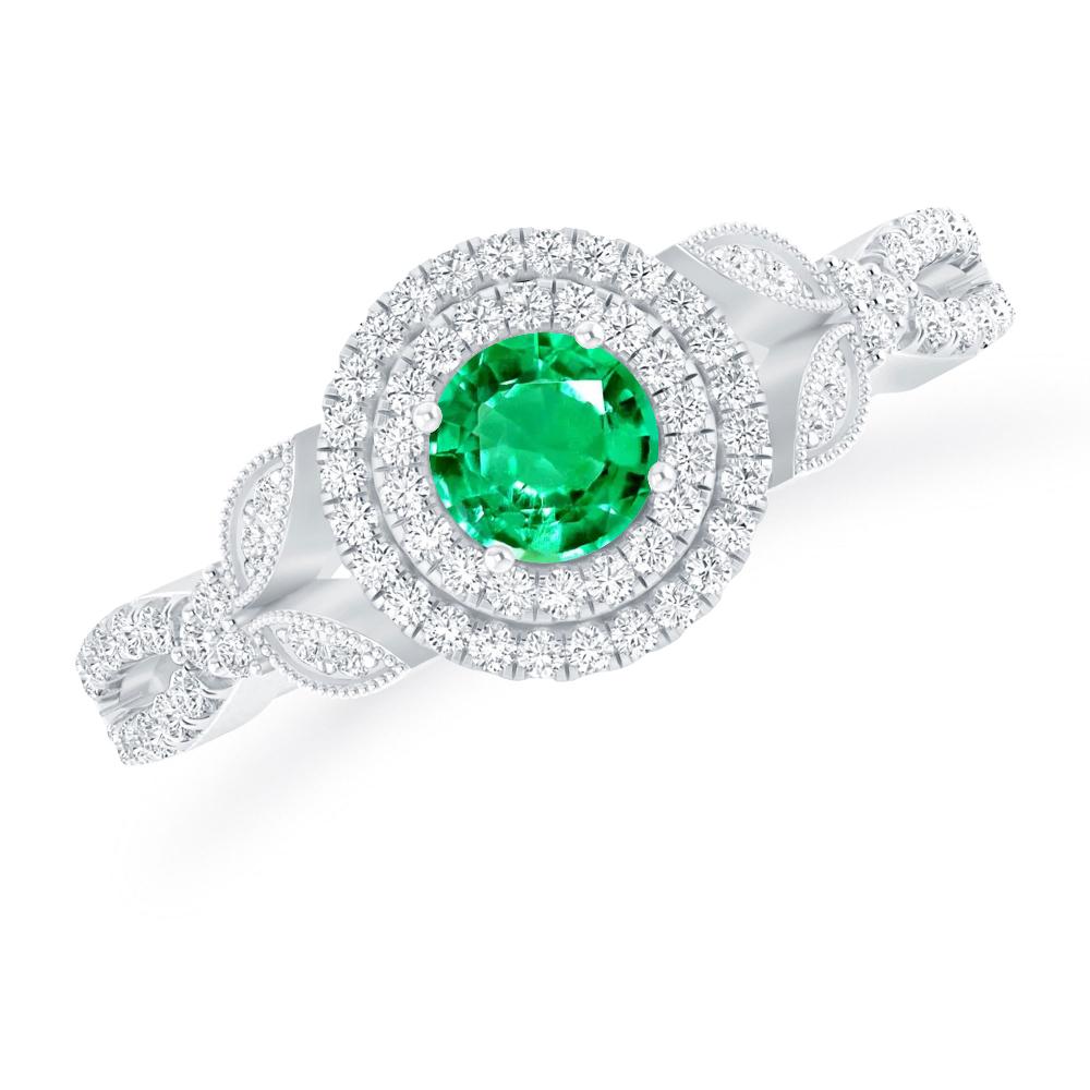 White Gold - Emerald