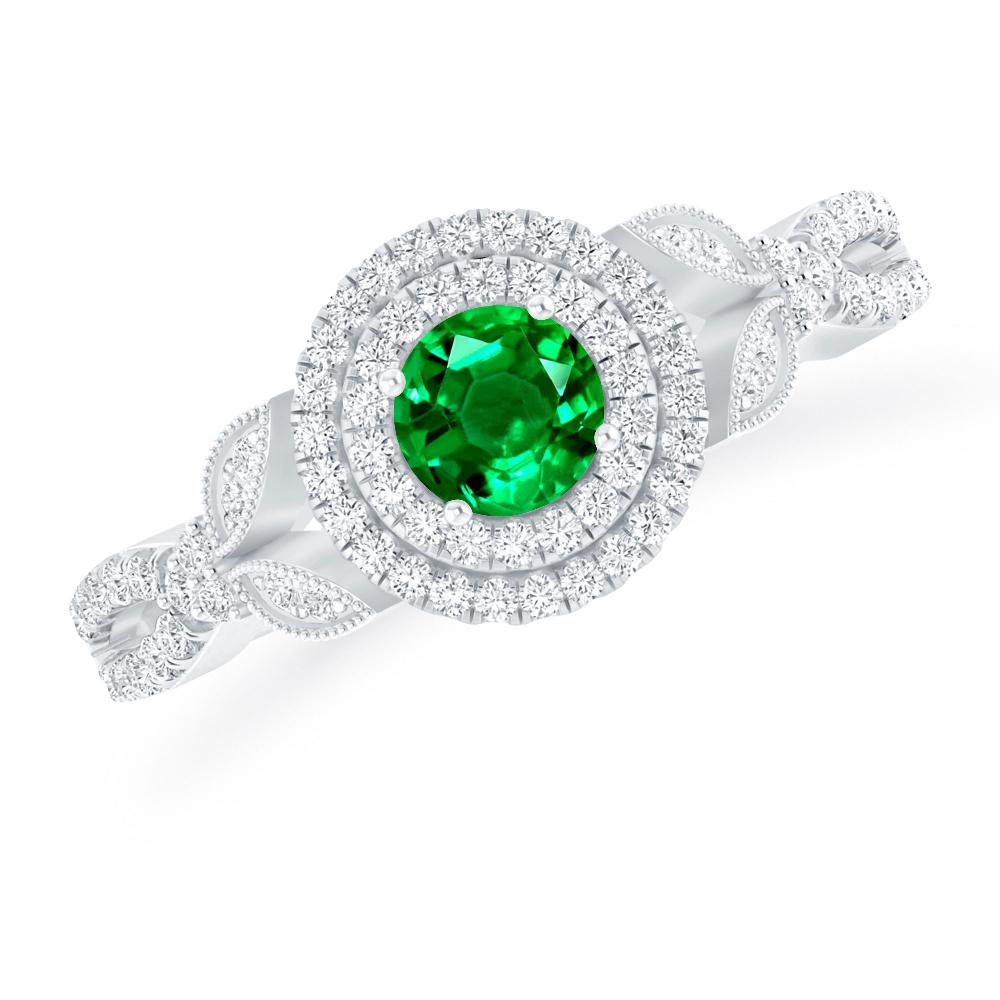 White Gold - Emerald