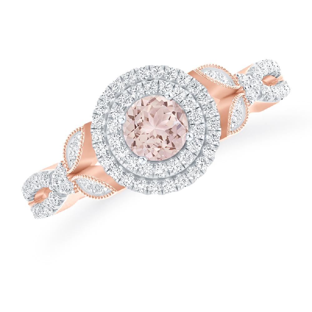 Rose Gold - Morganite