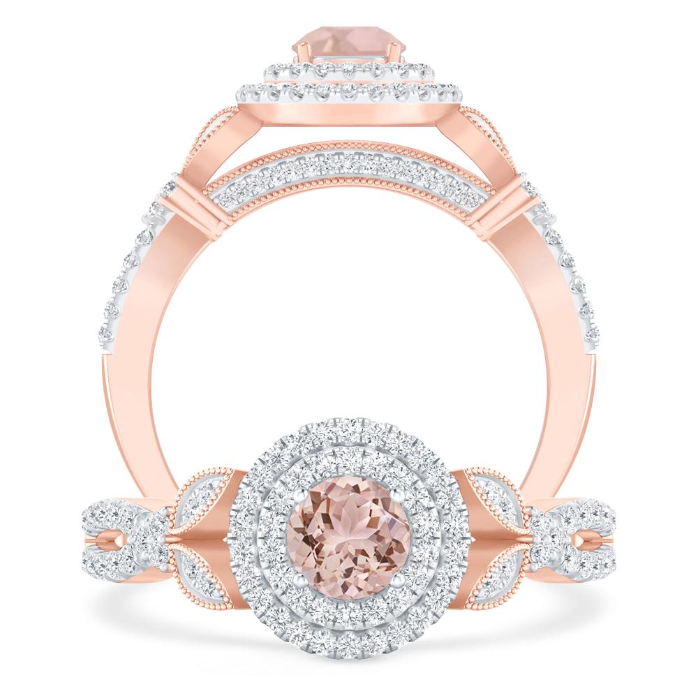 Rose Gold - Morganite