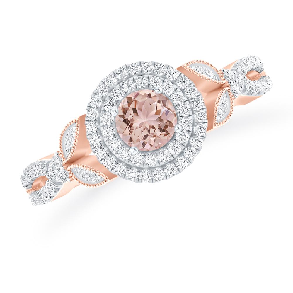 Rose Gold - Morganite