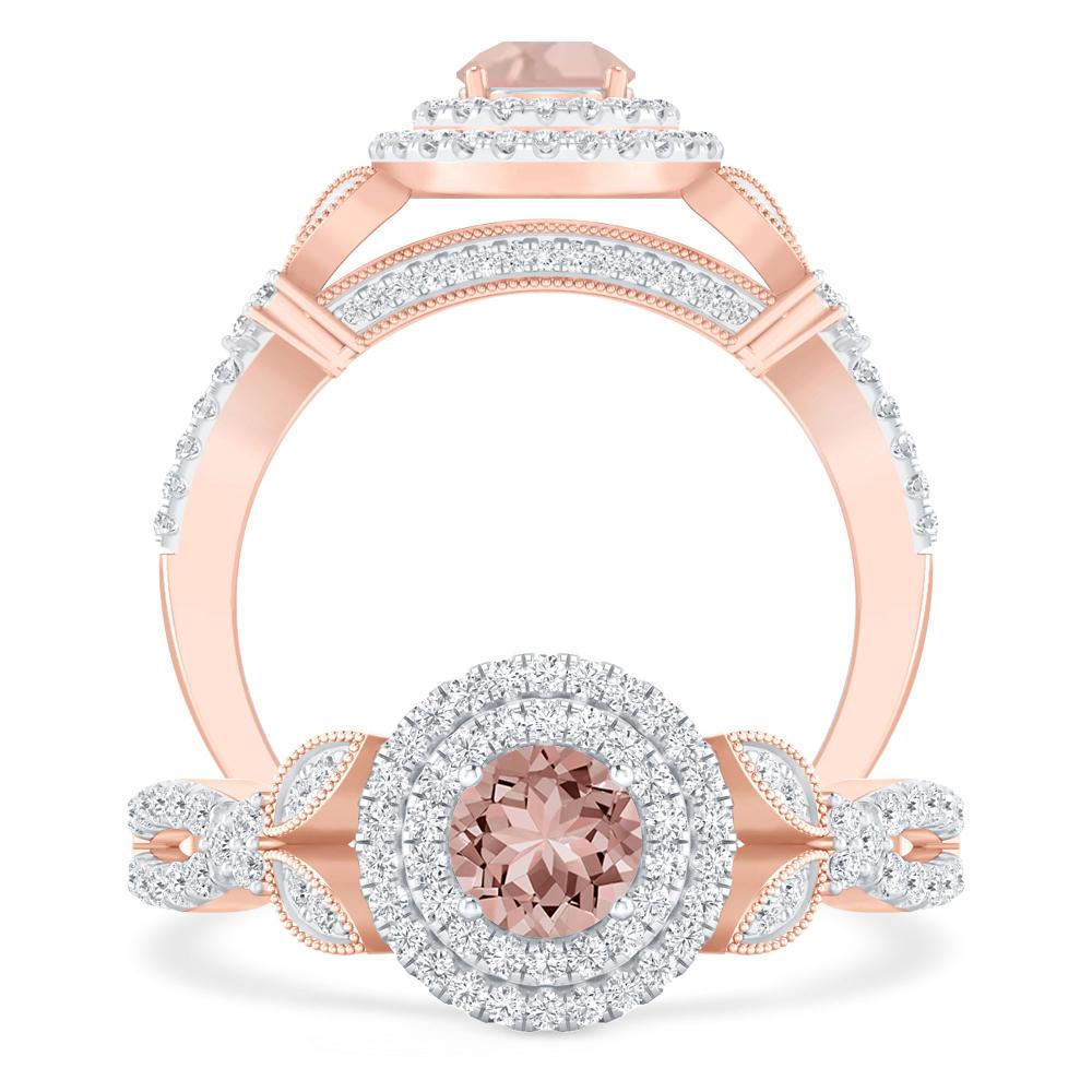 Rose Gold - Morganite