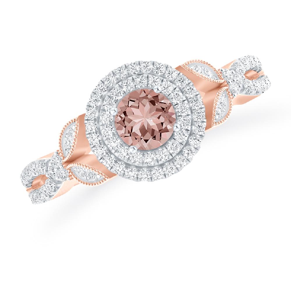 Rose Gold - Morganite