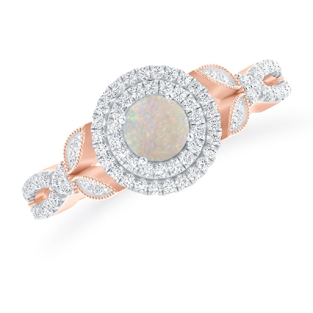 Rose Gold - Opal