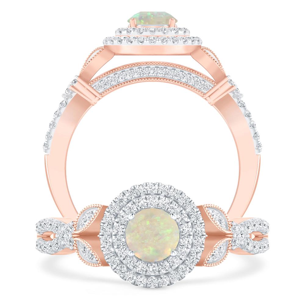 Rose Gold - Opal