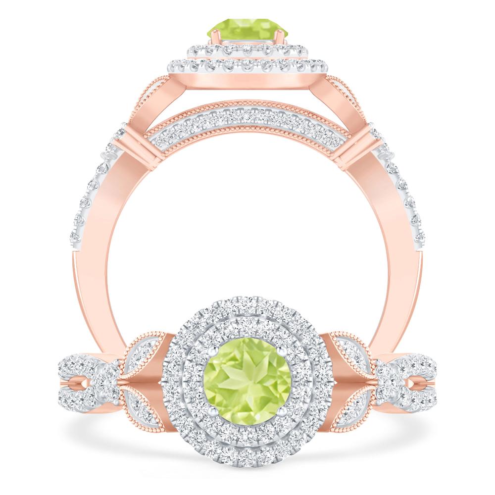 Rose Gold - Peridot