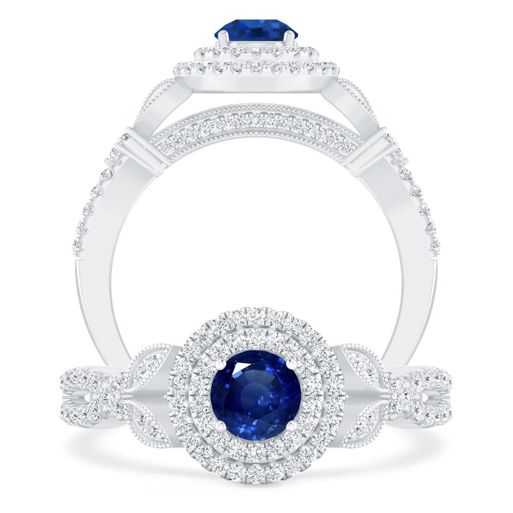 White Gold - Sapphire