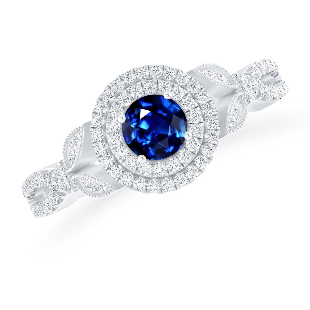 White Gold - Sapphire