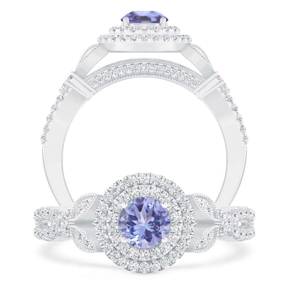 White Gold - Tanzanite