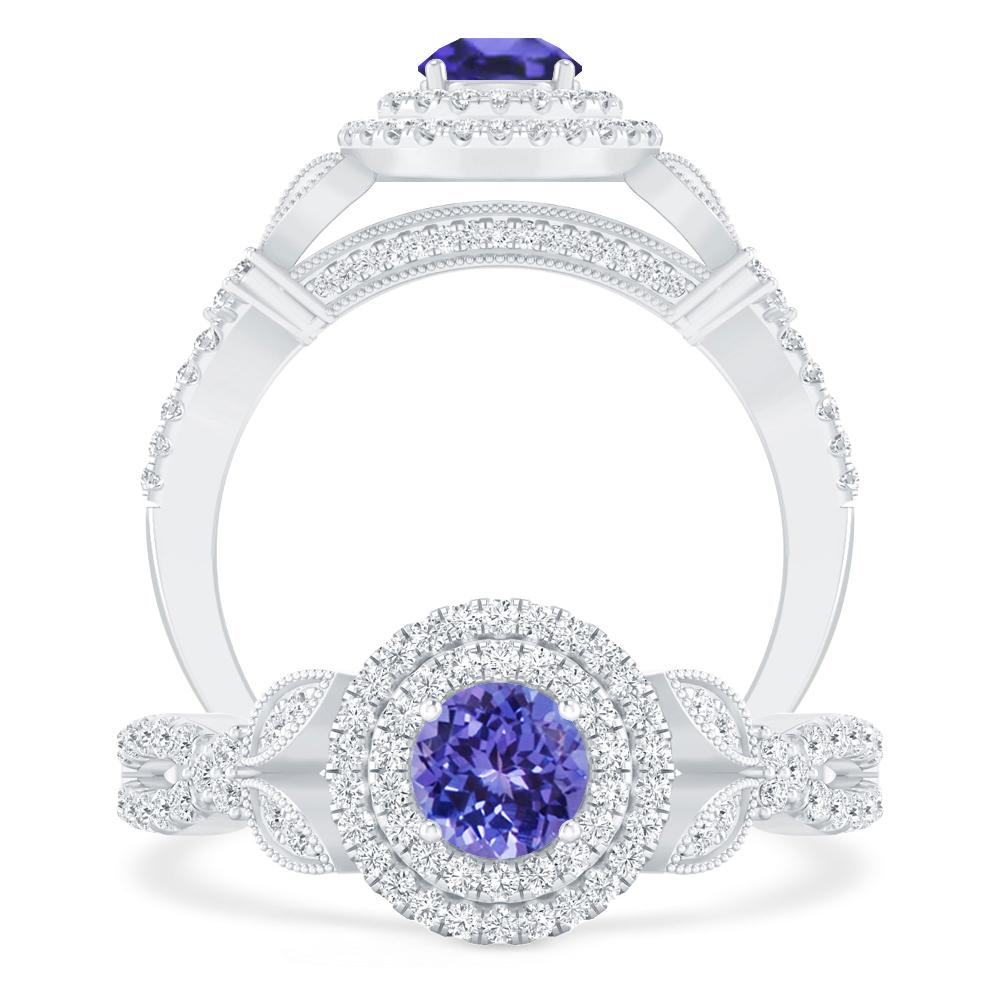 White Gold - Tanzanite