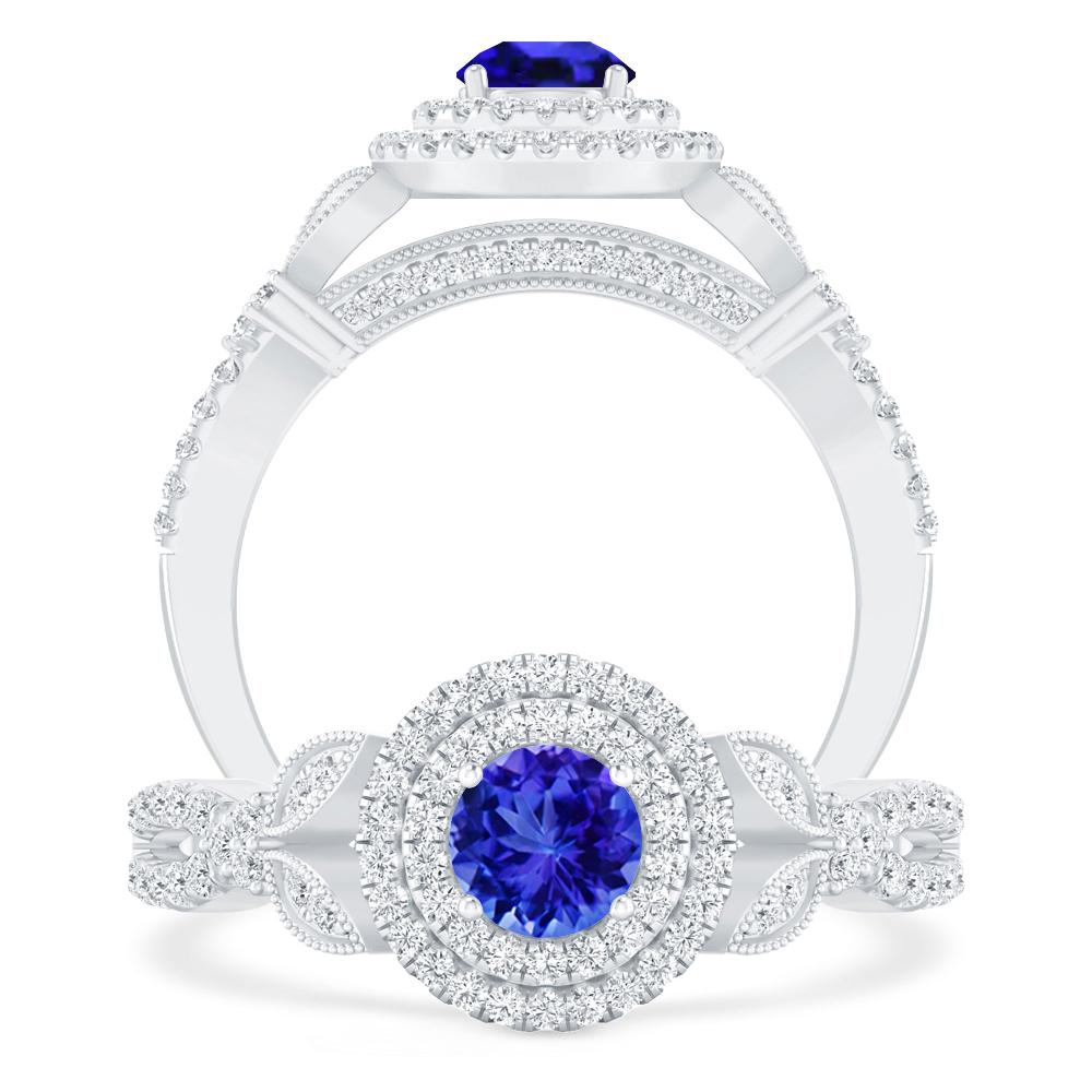 White Gold - Tanzanite