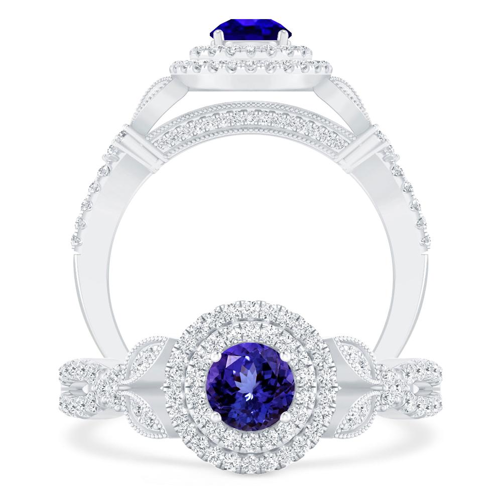 White Gold - Tanzanite