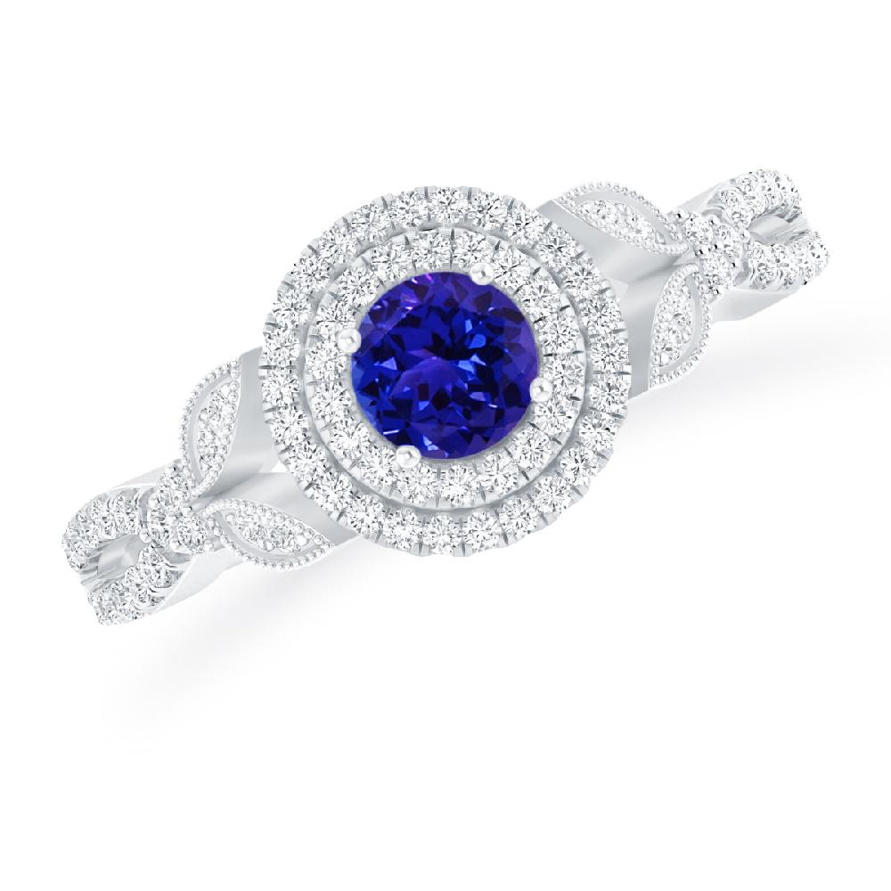 White Gold - Tanzanite