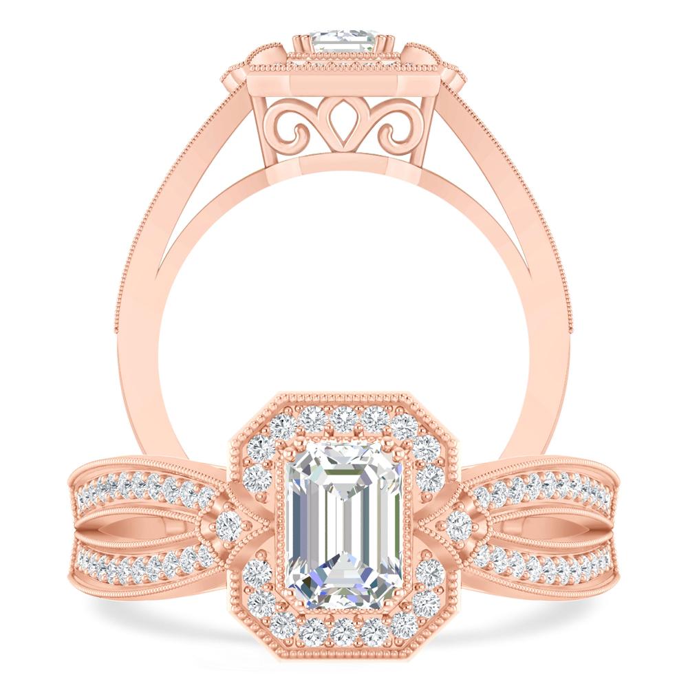 Rose Gold - Diamond