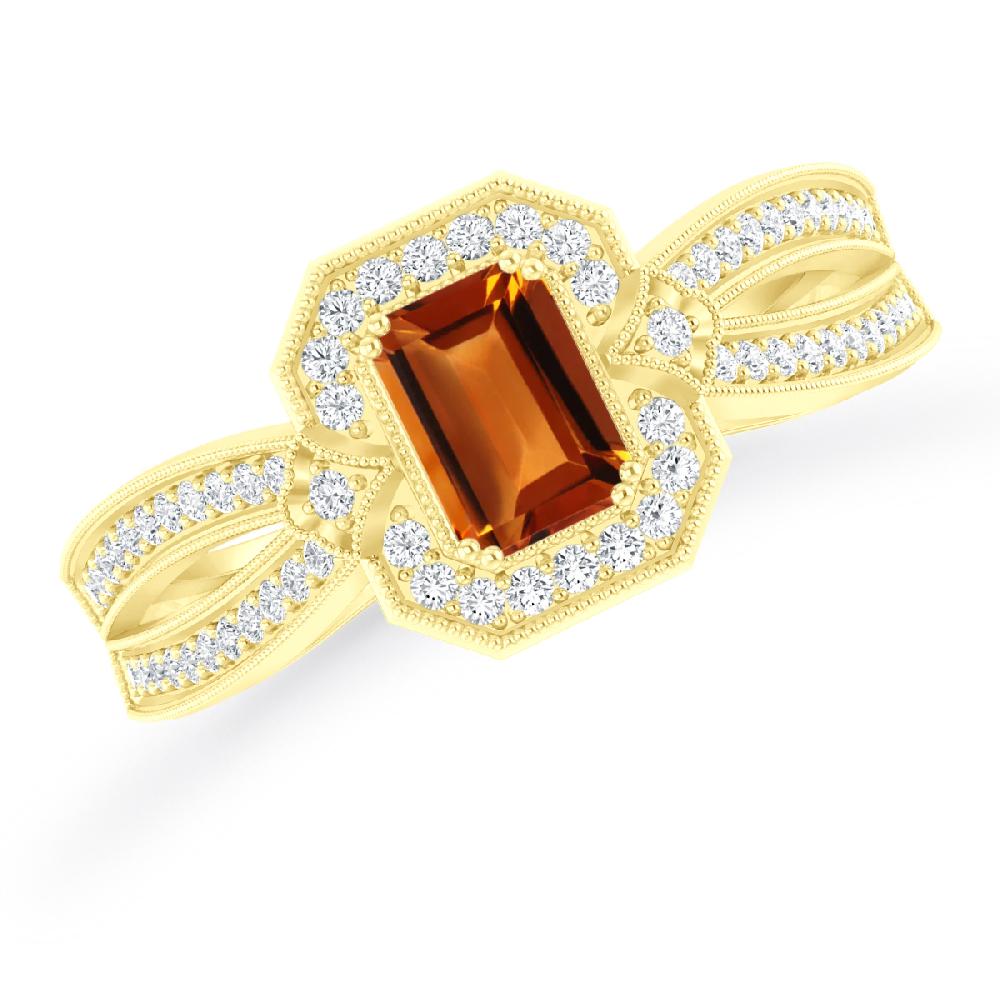 Yellow Gold - Citrine