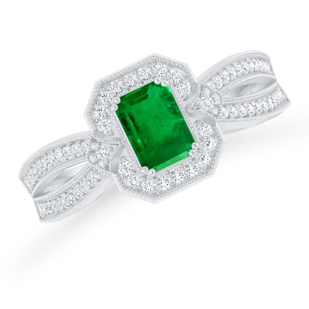 White Gold - Emerald