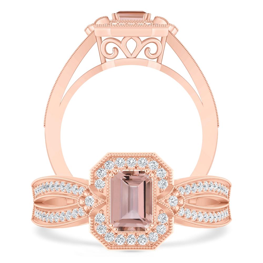 Rose Gold - Morganite