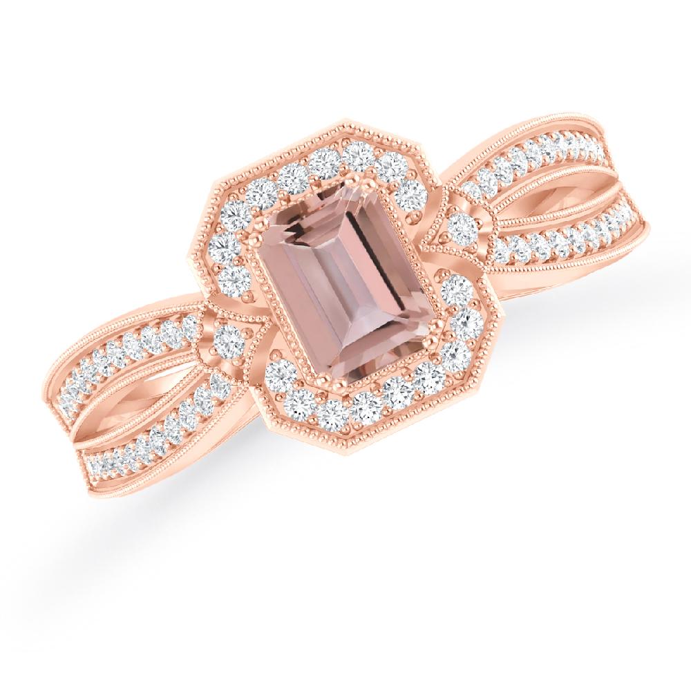 Rose Gold - Morganite