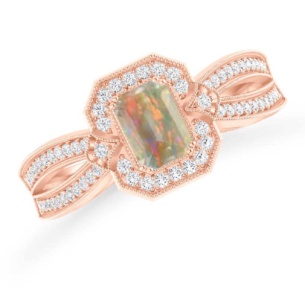 Rose Gold - Opal