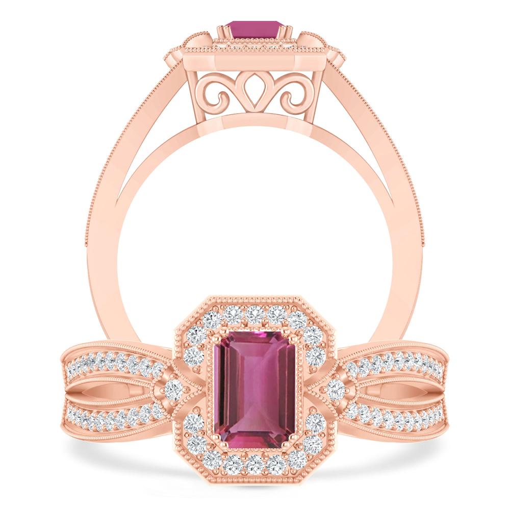 Rose Gold - Pink Tourmaline