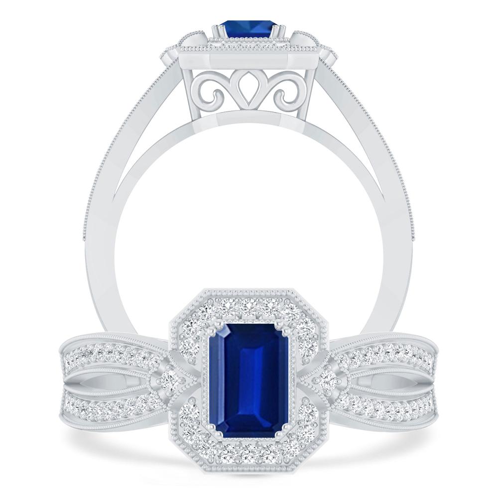 White Gold - Sapphire