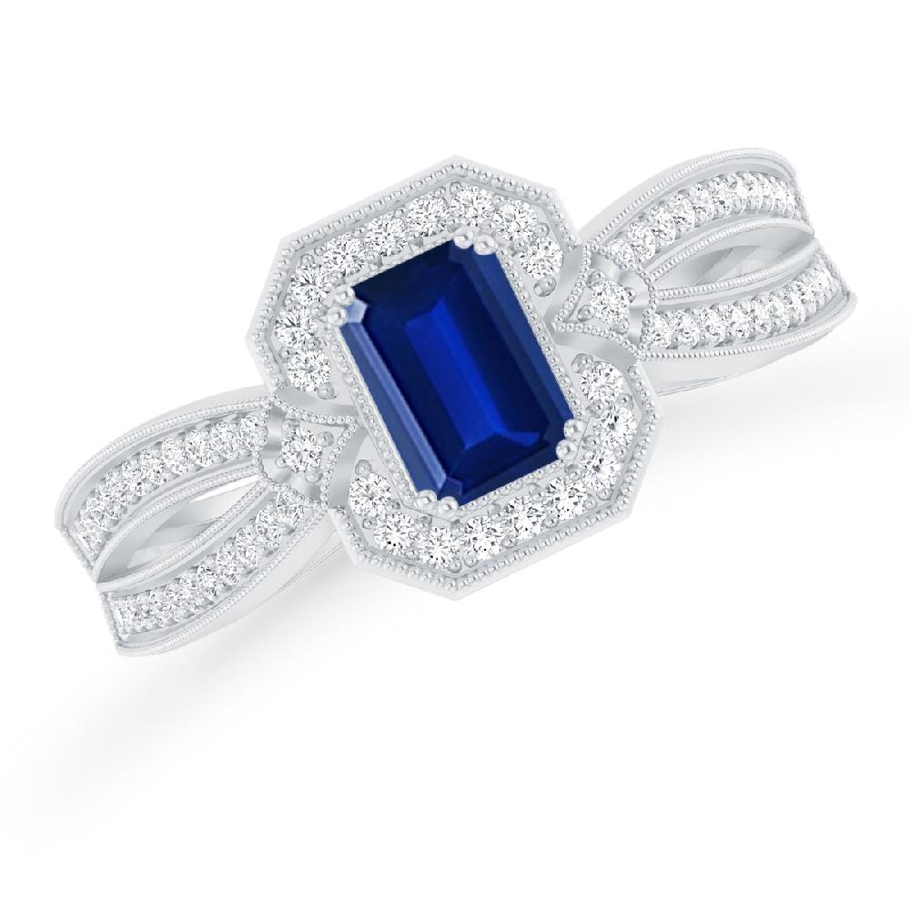 White Gold - Sapphire