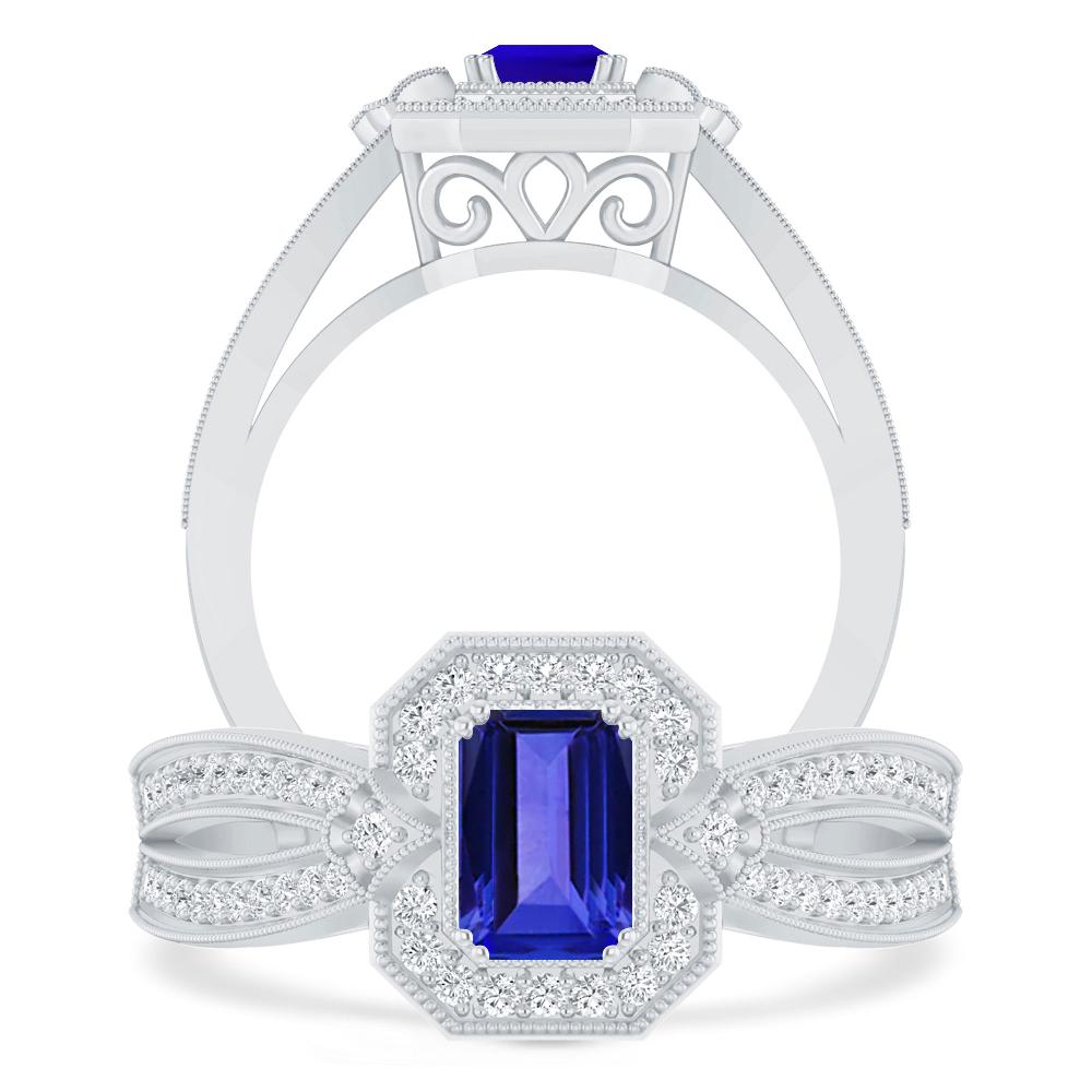 White Gold - Tanzanite