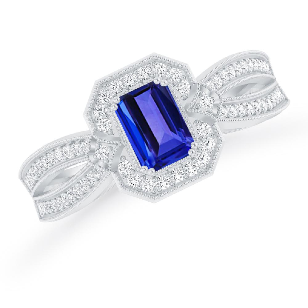 White Gold - Tanzanite