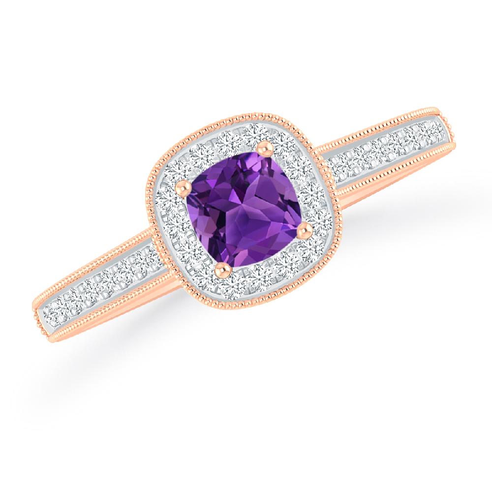 Rose Gold - Amethyst