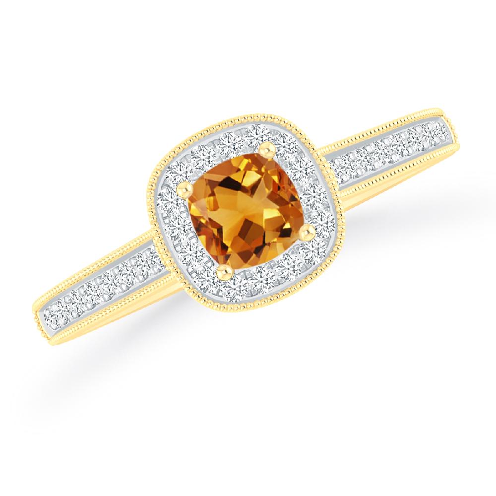 Yellow Gold - Citrine