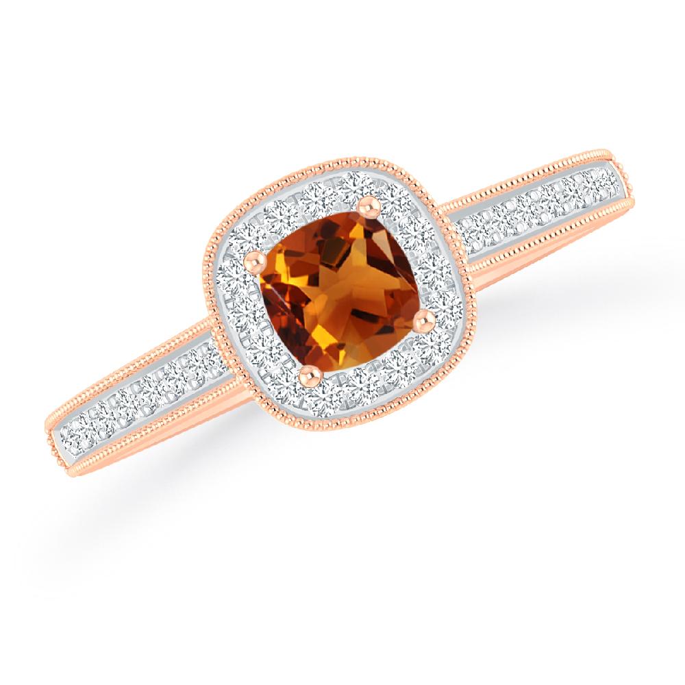 Rose Gold - Citrine