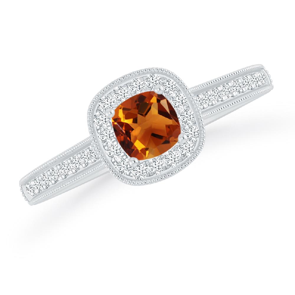 White Gold - Citrine