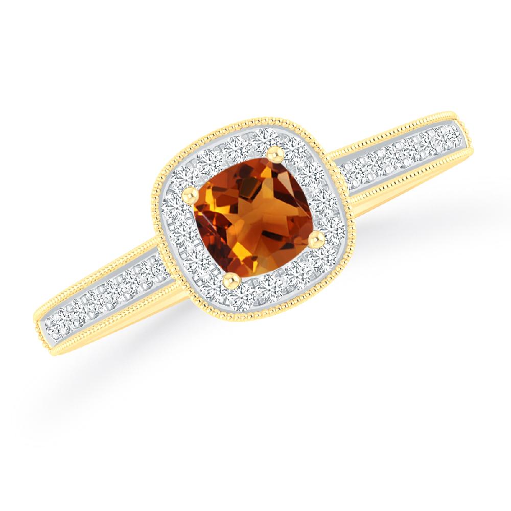 Yellow Gold - Citrine