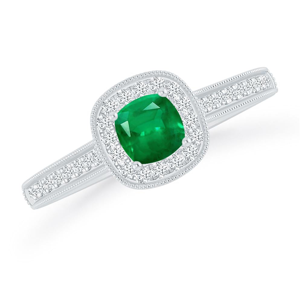 White Gold - Emerald