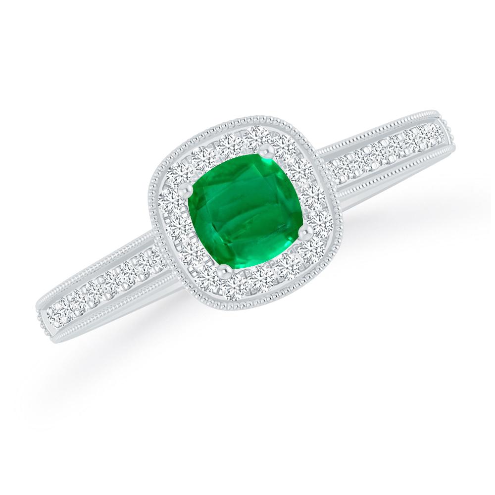 White Gold - Emerald