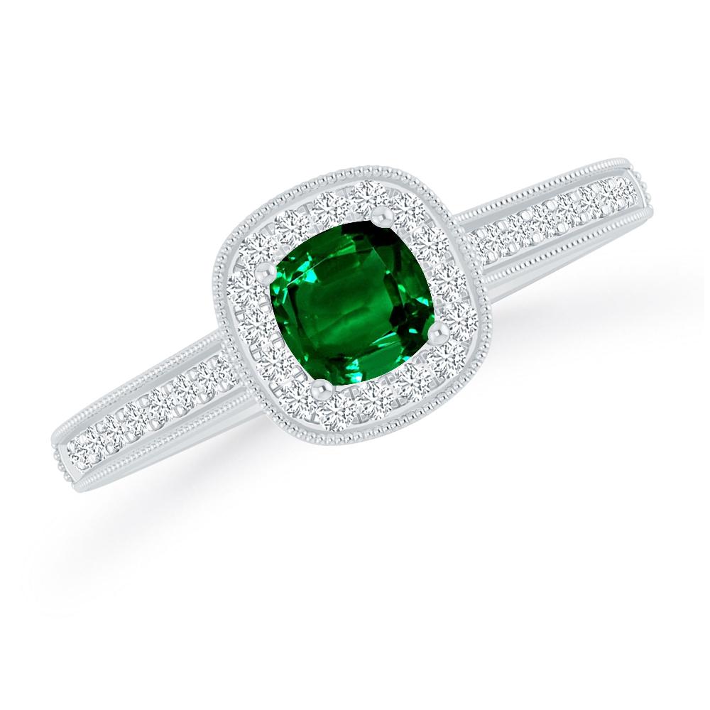 White Gold - Emerald