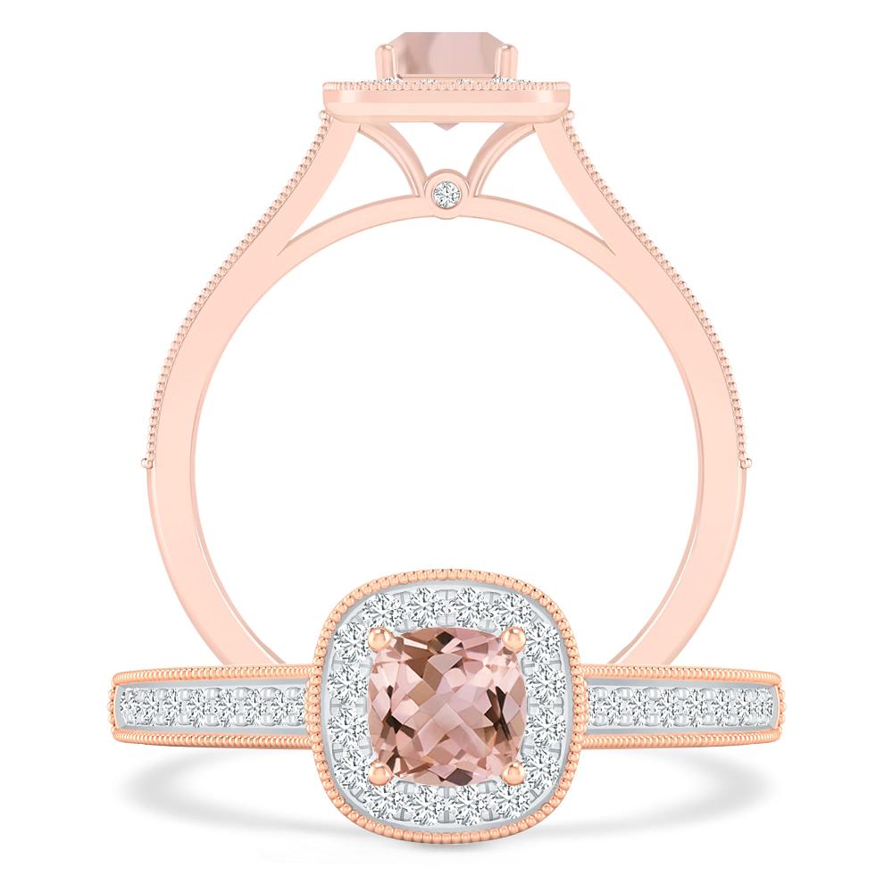 Rose Gold - Morganite