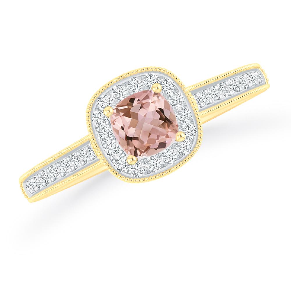 Yellow Gold - Morganite