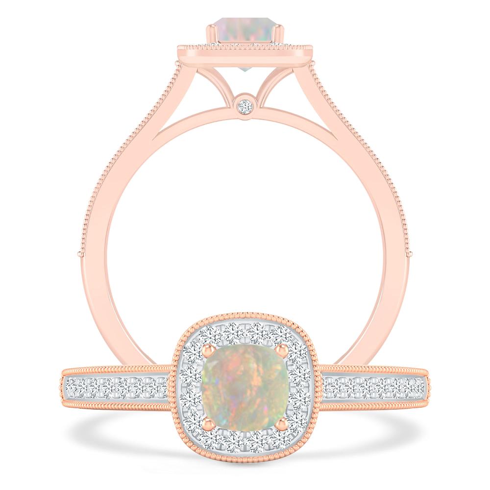 Rose Gold - Opal