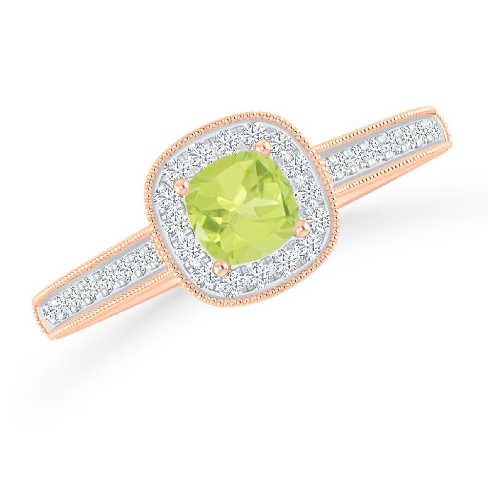 Rose Gold - Peridot